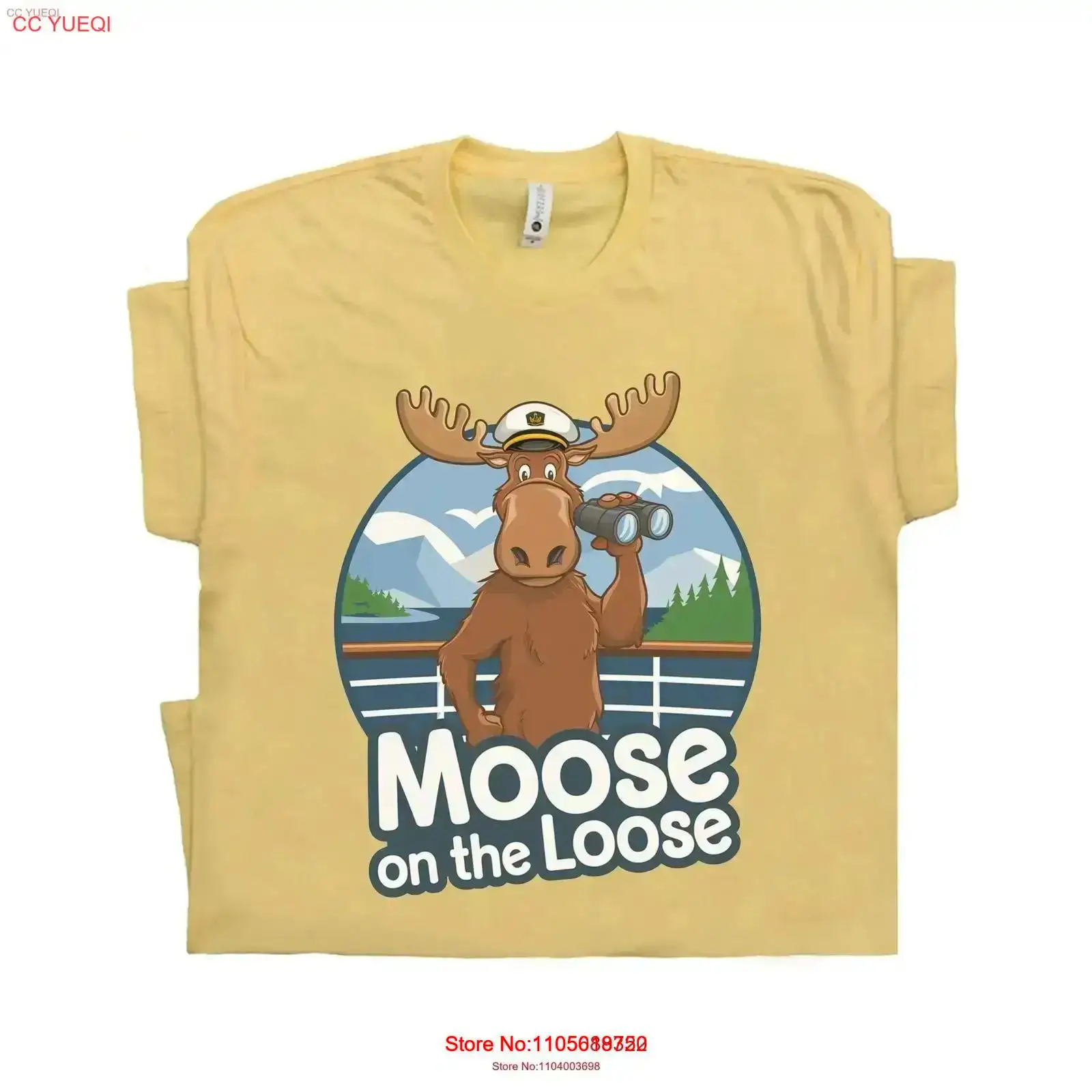 Outdoor Adventure Group - Футболка Moose Alaska Cruise с изображением