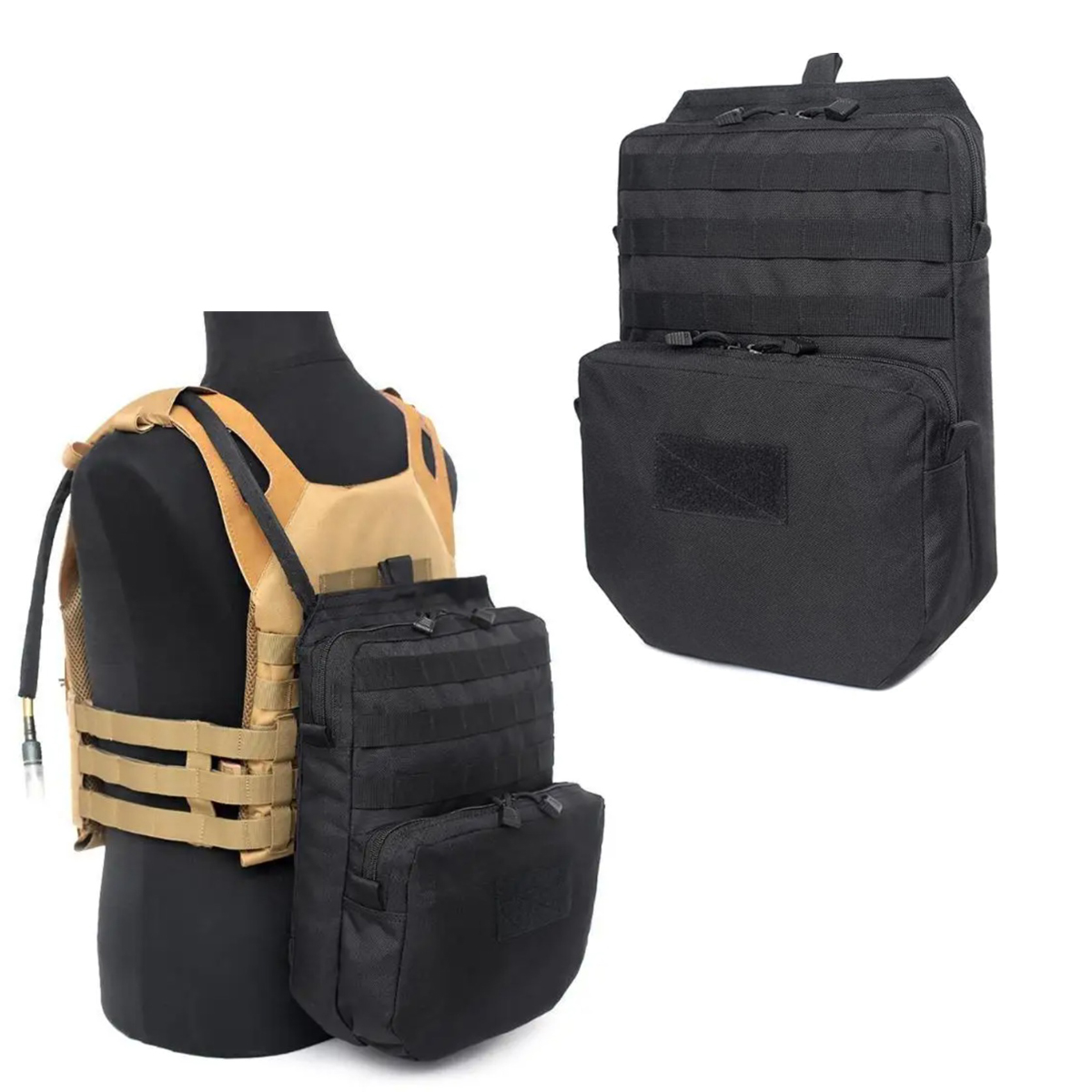 Outdoor Adventure Vest - Уличная сумка Molle, рюкзак для кемпинга,