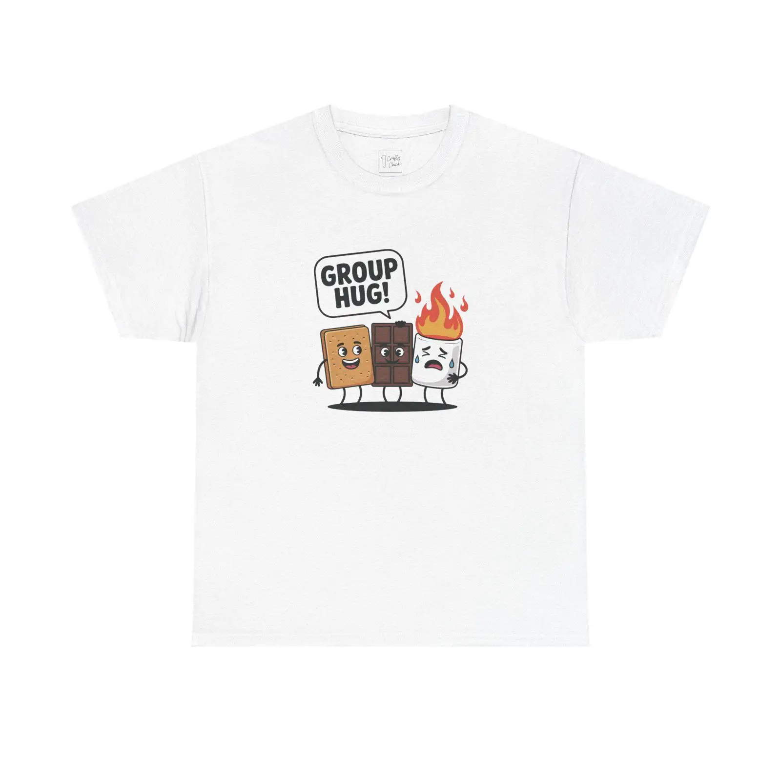 Outdoor Adventure Group - Футболка Adventure Smores для кемпинга, забавная,