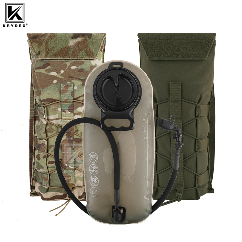 Outdoor Adventure Vest - KRYDEX Тактический пакет Molle для гидратации,