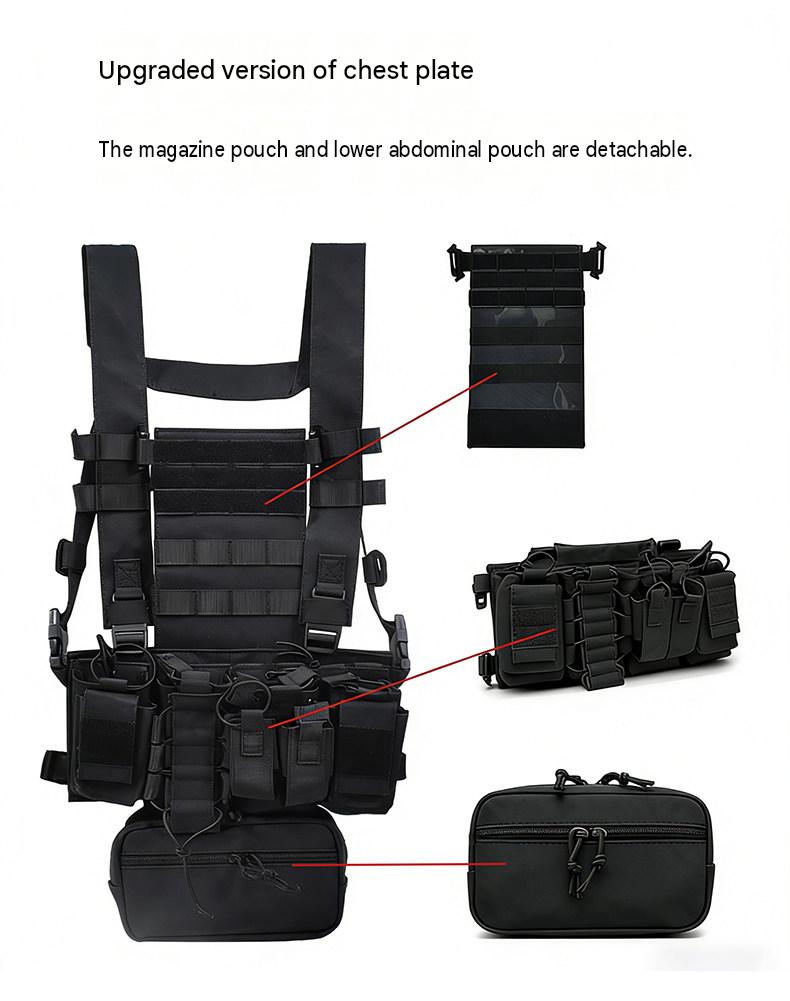 Тактический нагрудный жилет с  – обзор и цена Outdoor Adventure Vest