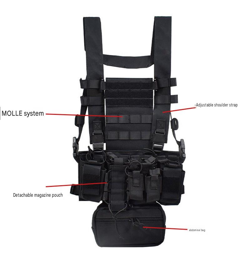 Тактический нагрудный жилет с  – обзор и цена Outdoor Adventure Vest