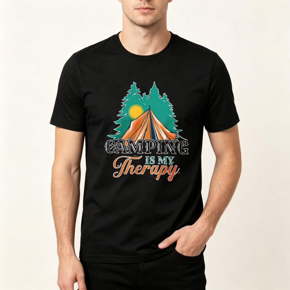 Футболка «Кемпинг — моя терапи – обзор и цена Outdoor Adventure Therapy