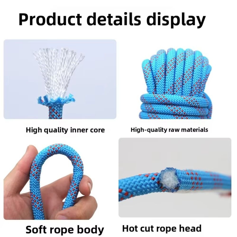 Утолщенная защитная веревка 10 – обзор и цена Rope Climbing Static