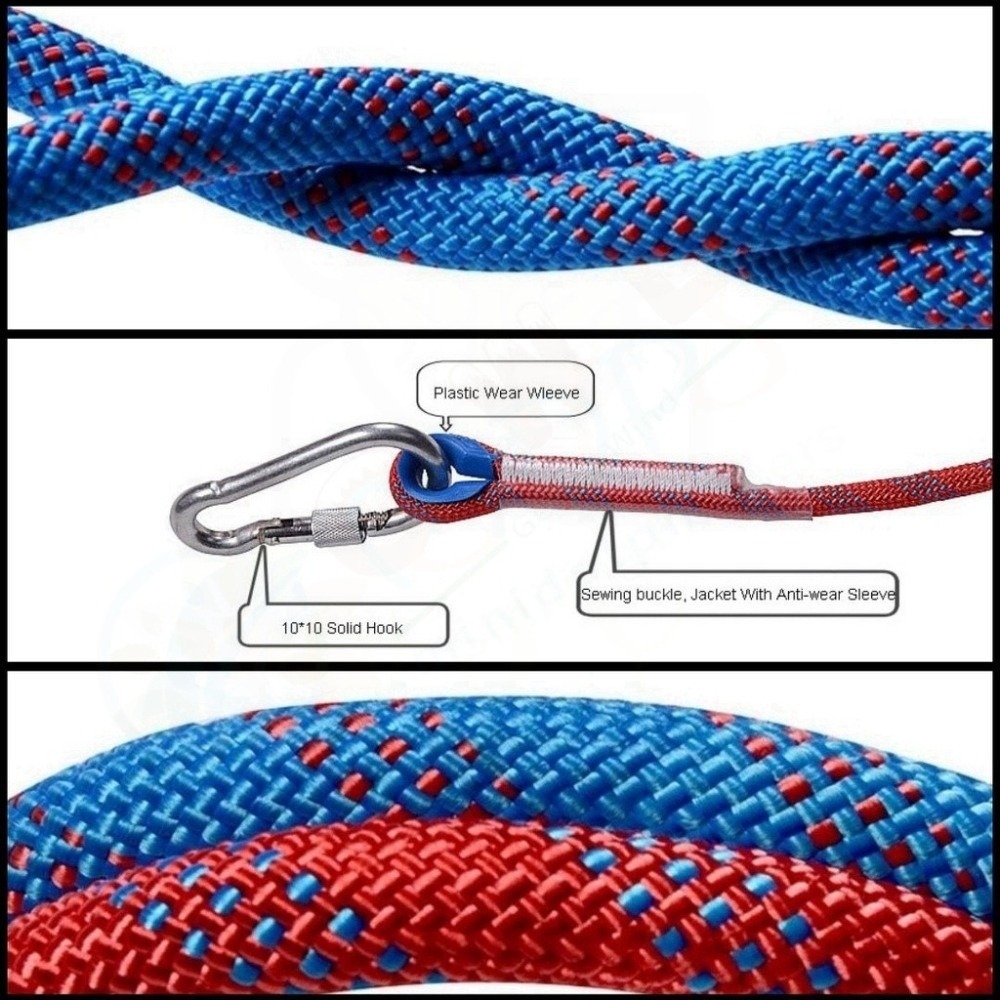 Утолщенная защитная веревка 10 – обзор и цена Rope Climbing Static