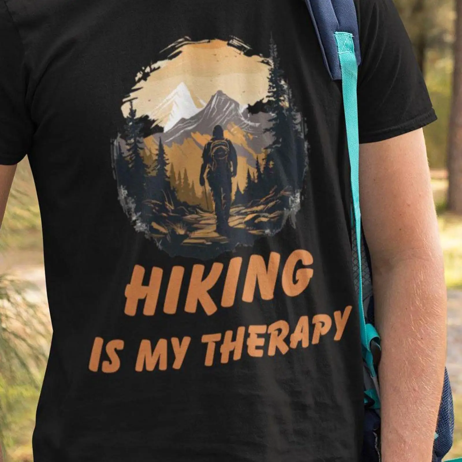 Футболка «Походы — моя терапия – обзор и цена Outdoor Adventure Therapy