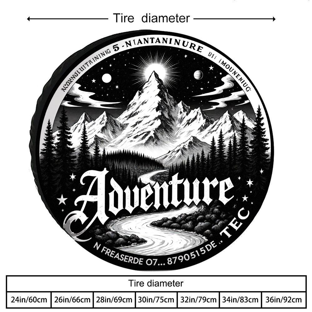 Чехол для запасного колеса Adv – обзор и цена Outdoor Adventure Vehicles
