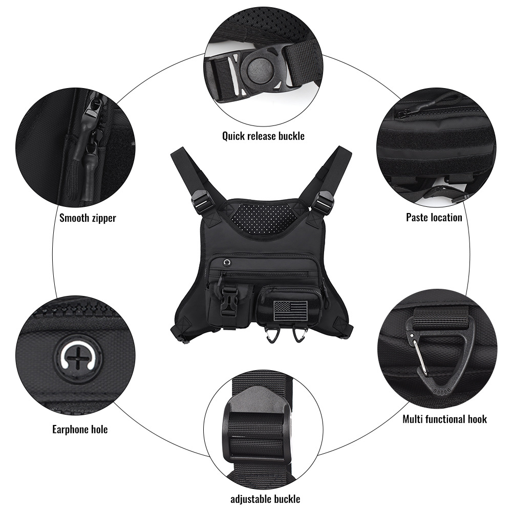 Передний нагрудный жилет для к – обзор и цена Outdoor Adventure Vest